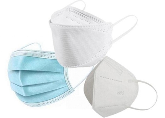 주문 3 층 표면을 위한 소수성 친수성 PP 스펀본드 부직포 직물은 N95 KF94를 감춥니다 online manufacture