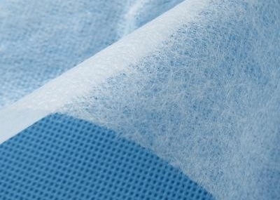 병원 의사 모자와 호텔 쇼벨 모자를위한 일회용 PP 직물 10-200gsm