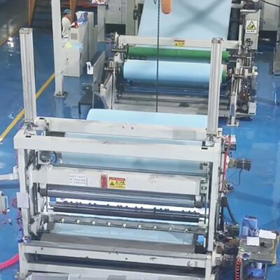 공장 PP 비 직물 일회용 의료 마스크 모자 세자무 사각형 패턴